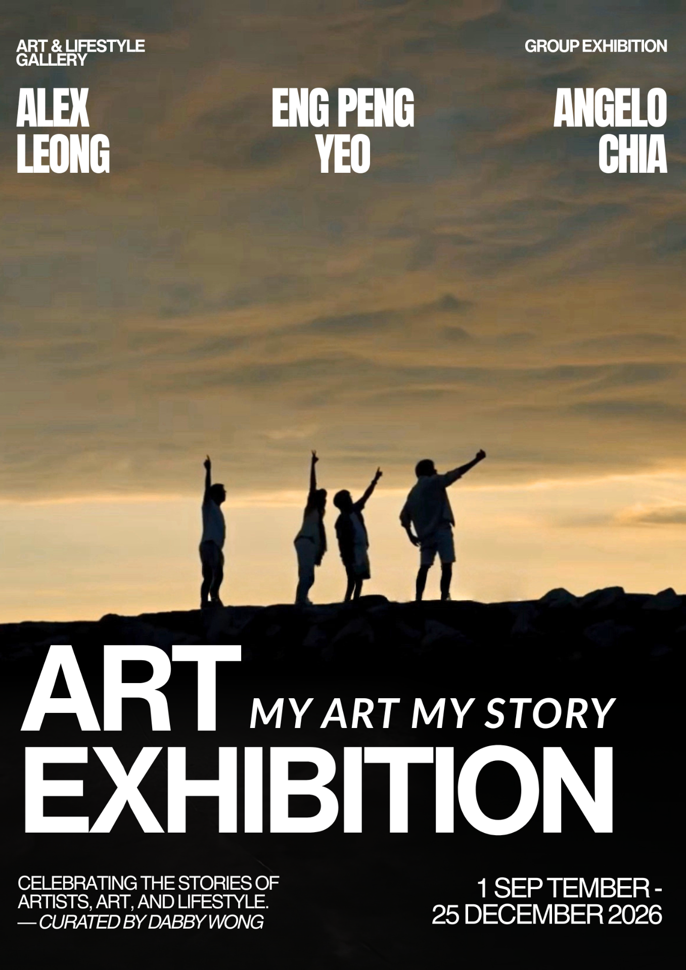 My Art, My Story — Group Exhibition featuring Alex Leong, Eng Peng Yeo and Angelo Chia