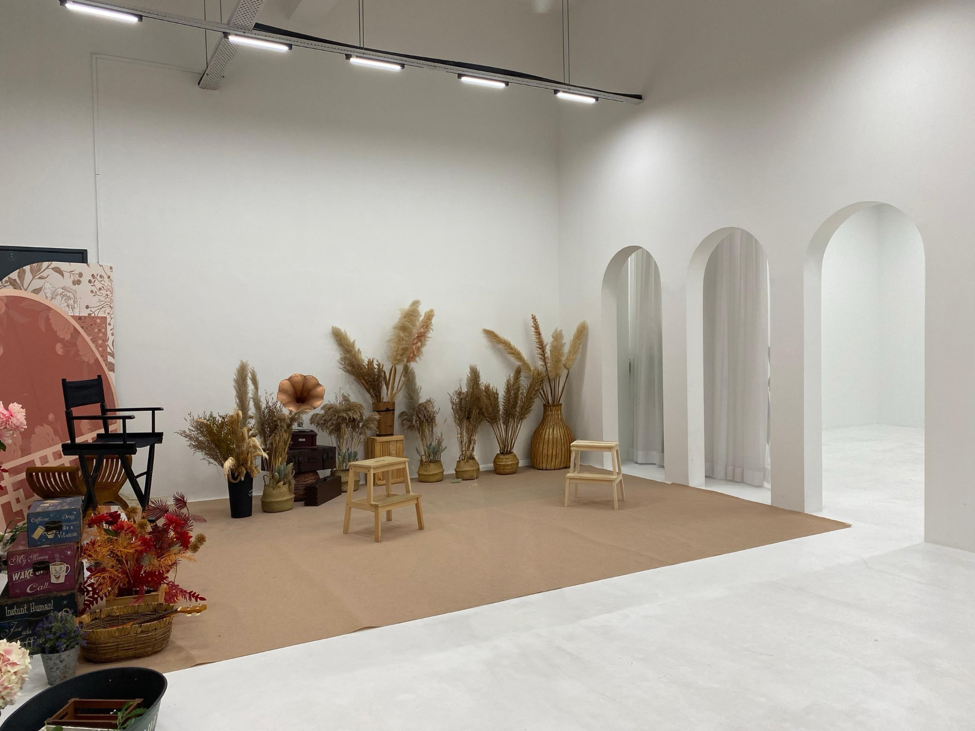 Gallery arches and event space